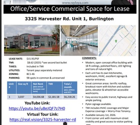3325 Harvester Road, Unit 1, Burlington, ON L7N 3N2