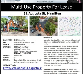51 Augusta Street, Hamilton, ON L8N 1P8